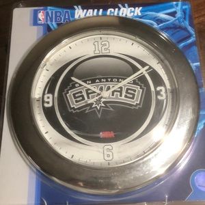 S.A. Spurs championship Team plaque with gold coin